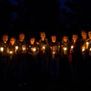 Earth Hour candles