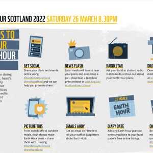 Earth Hour Scotland -Promotion