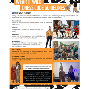 Wear it Wild Dress Code Guidelines