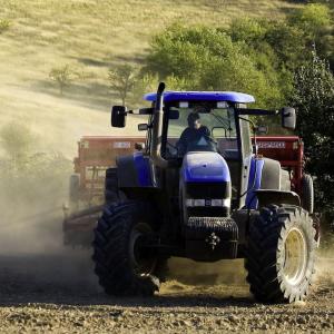 Tractor for cultures. Bulgaria